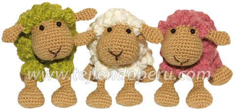 Tutorial: oveja amigurumi (crochet sheep) | Amigurumi | Pinterest ...