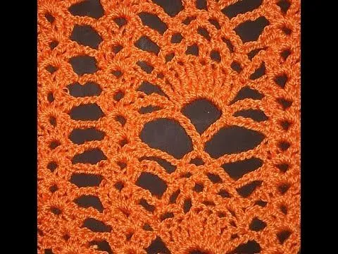 Tutorial de piñas tejido en crochet - YouTube