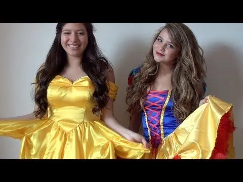 Tutorial Princesas de Disney - Bella & Blanca Nieves Ft. YUYUIS ...