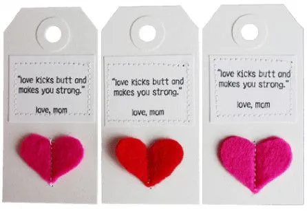 Como hacer etiquetas para regalos de san valentin | Grandes Tutoriales