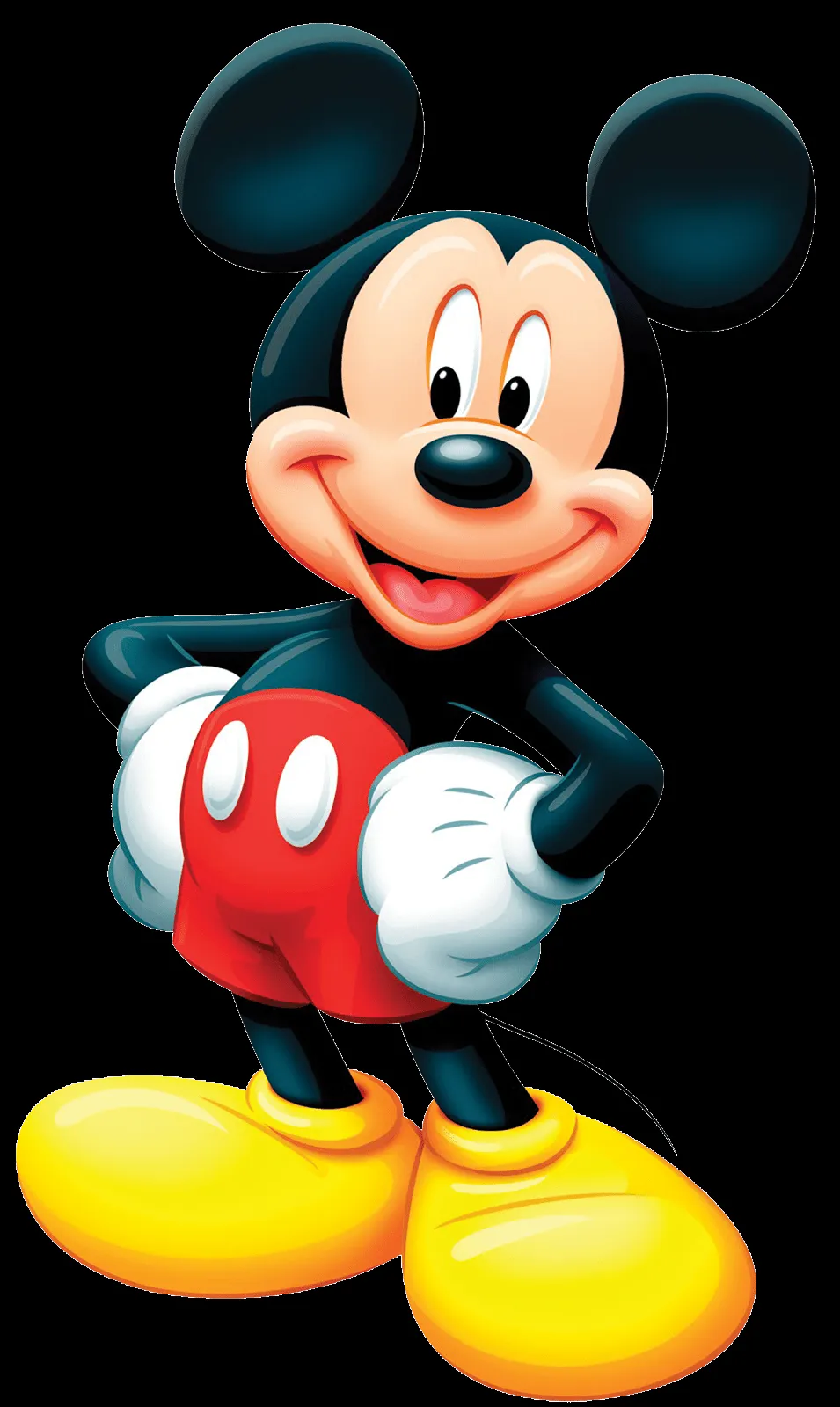 Images For > Mickey Face Png