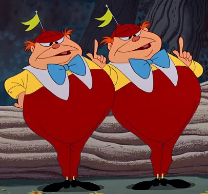 Tweedledee y Tweedledum (personajes de 1951) - Disney Wiki