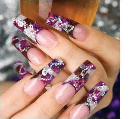 Imagenes de uñas de acrilico decoradas | Imagenes
