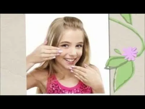 Uñas Decoradas Para Niñas Diana Sofia - YouTube