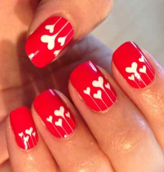 Uñas decoradas de San Valentín - Love Nails | Decoración de Uñas ...