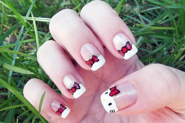 Uñas de Hello Kitty - Paperblog