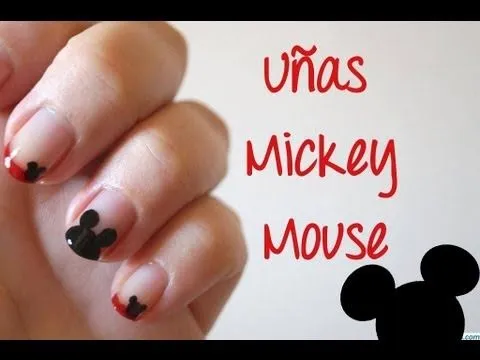 Uñas Mickey Mouse | Disney - YouTube