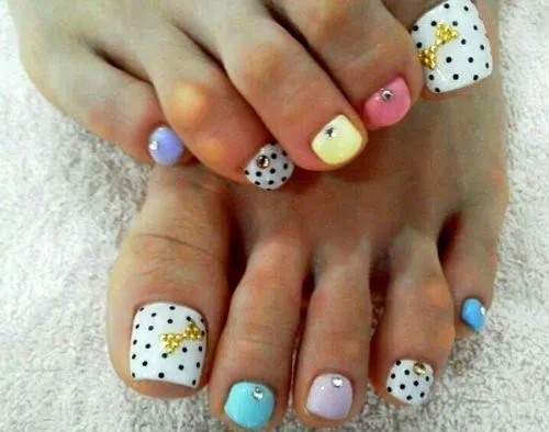 Uñas de los pies on Pinterest | Feet Nails, Pies and Toe Nails