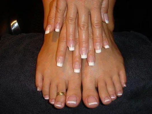 Uñas Pies Topnails on Pinterest | Verano, Pies and French Acrylic ...