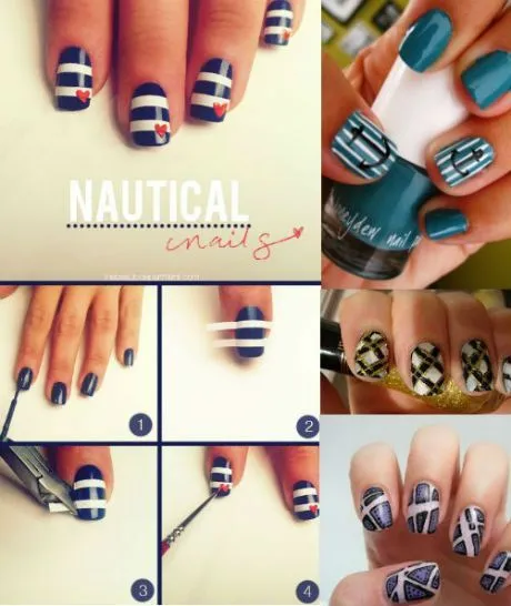 Uñas Pintadas on Pinterest | Nails, Nail Art Diy and Newspaper Nails