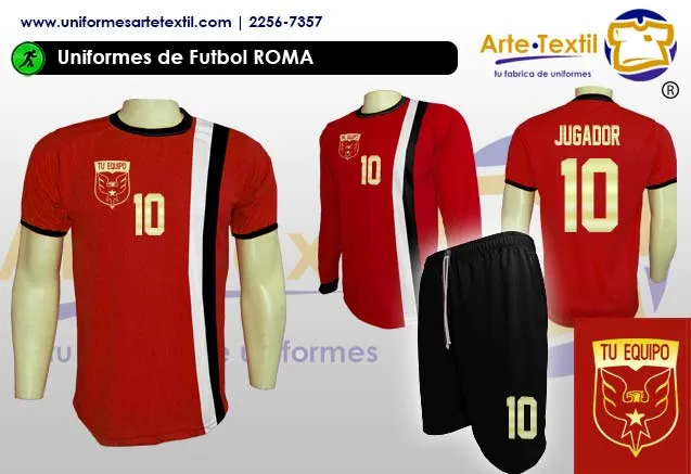 Uniformes de futbol Totalmente Personalizados en Costa Rica - Estilos