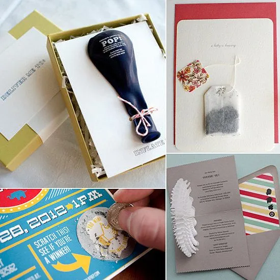 unusual baby shower invitations | Mike blog