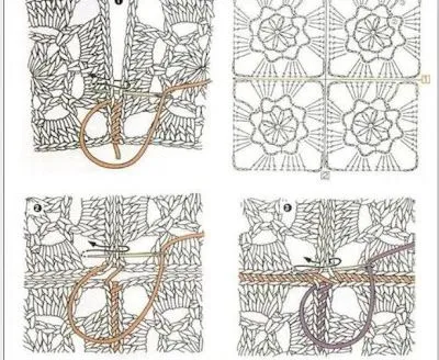 Como unir piezas de tejidos en crochet y dos agujas : cositasconmesh Como unir piezas de tejidos en crochet y dos agujas : cositasconmesh