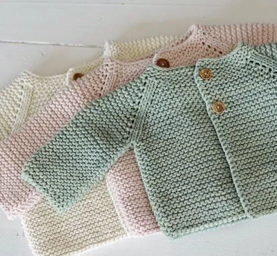 Mi universo #diy: Knitting day: Patrón de punto para chaqueta de bebé