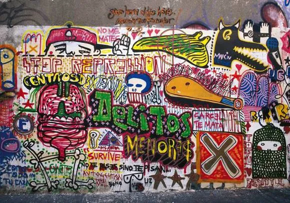 UnosTiposDuros > Cuadratines > Barcelona Graffiti