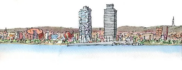 Urban Sketchers Spain. El mundo dibujo a dibujo.: Barcelona desde ...