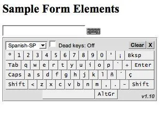 es usando un teclado virtual para complementar los elementos input es usando un teclado virtual para complementar los elementos input