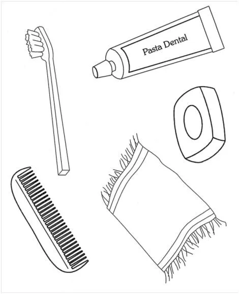 Dibujos de utensilios de limpieza para colorear - Imagui