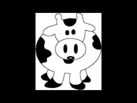 vaca animada - YouTube