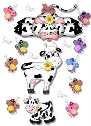 Pegatinas de vaca para imprimir - Imagenes y dibujos para ...