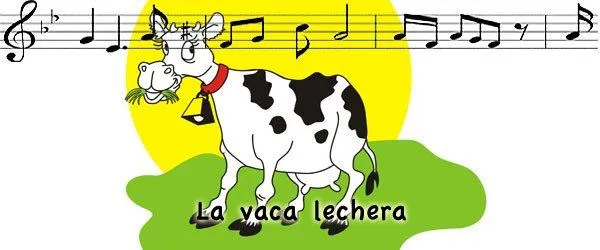 La vaca lechera. Canciones infantiles para niños y bebés