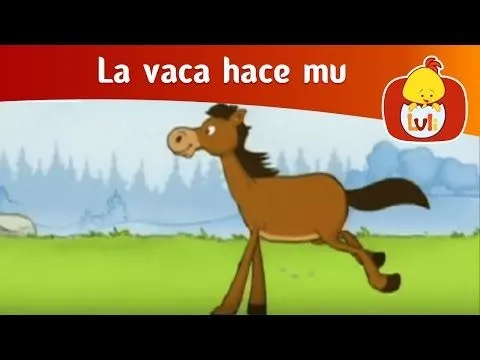 La vaca hace mu -El caballo, Luli TV - YouTube