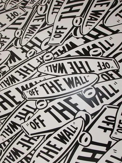 The wallpapers and graphics: fully integrate the Vans “Off the wall ...