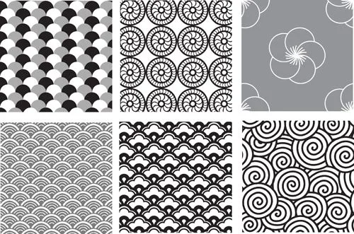 Various Style Decorative pattern vector - Vector Pattern free download