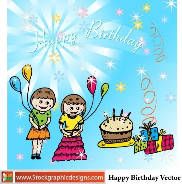 Vector de feliz cumpleaños Vector misceláneos - vectores gratis ...