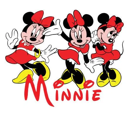 Minnie Mouse vectorizada gratis - Imagui