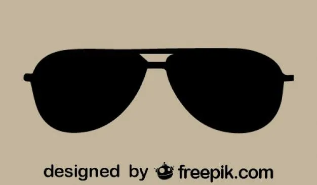 Vector icono de las gafas de sol retro | Descargar Vectores gratis