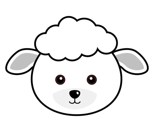 vector de oveja bonita — Vector stock © leremy #4559265
