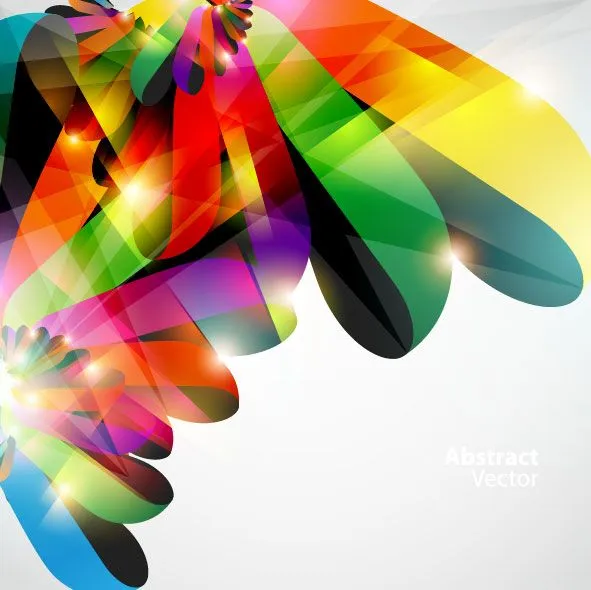 5 Vectores abstractos y coloridos – Puerto Pixel | Recursos de Diseño