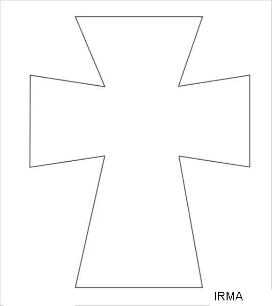 Cruces para bautizo para imprimir - Imagui