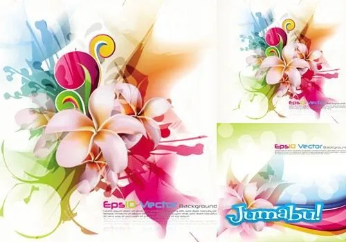 Vectores Flores | Jumabu