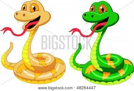 Caricatura serpiente - Imagui