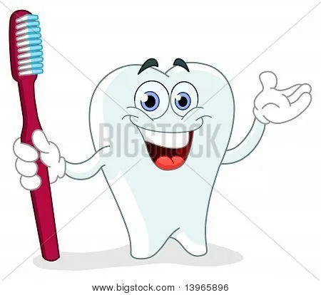 Vectores y fotos en stock de Dibujos animados dientes con cepillo ...