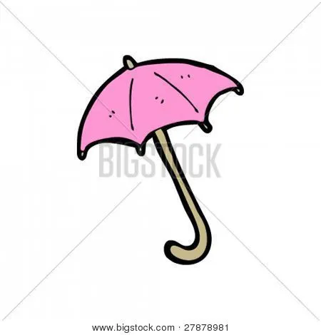 Vectores y fotos en stock de dibujos animados de paraguas rosa ...