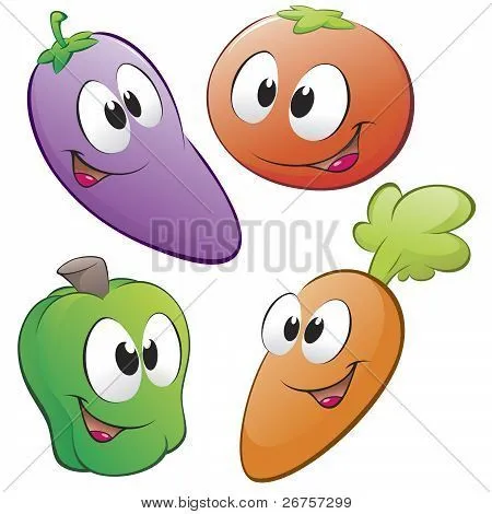 Vectores y fotos en stock de Dibujos animados de verduras | Bigstock