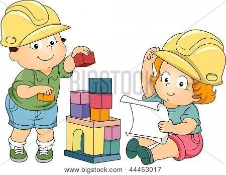 Niño y niña jugando animados - Imagui