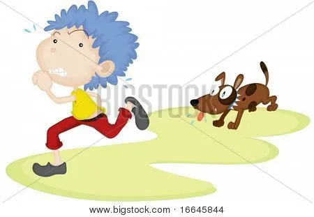 Vectores y fotos en stock de Ilustración de un perro corriendo ...
