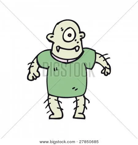 Vectores y fotos en stock de peculiar dibujo de un ogro | Bigstock