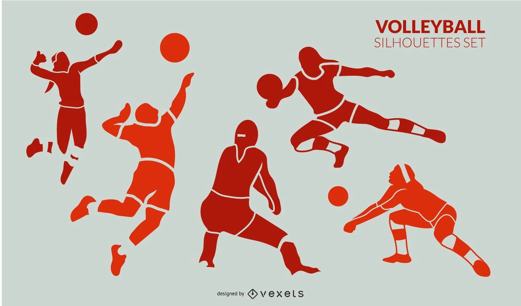Vectores & Gráficos de volleyball para descargar
