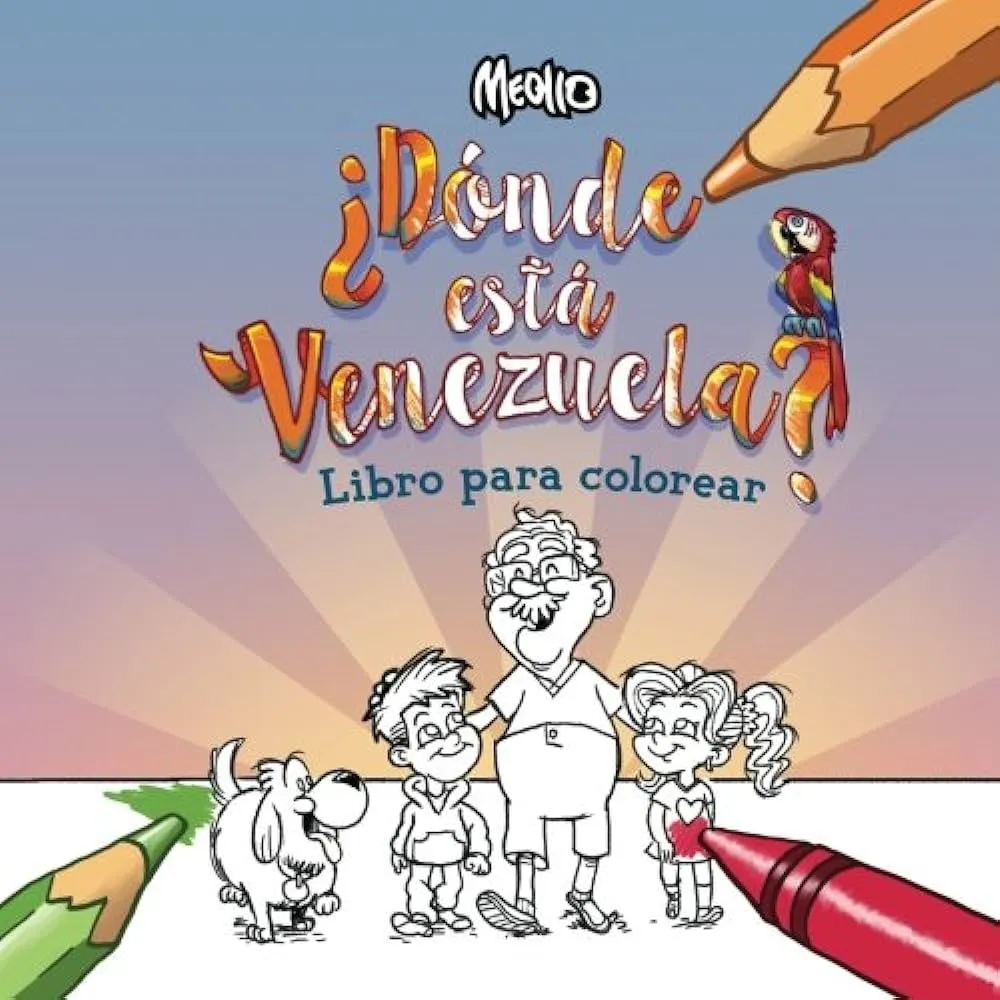 Donde esta Venezuela?: Para Colorear (Spanish Edition) : Palacios, Nacho:  Amazon.com.mx: Libros