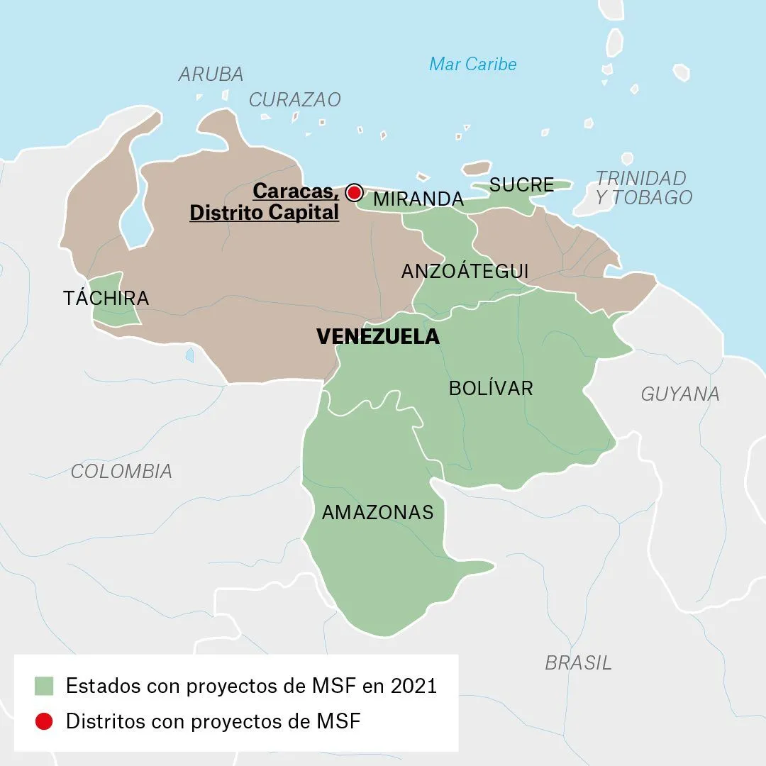 Venezuela - Médicos Sin Fronteras en México y Centroamérica