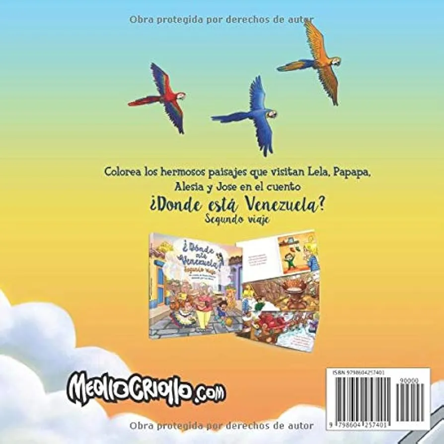Donde esta Venezuela? Segundo Viaje: Para Colorear (Spanish Edition) :  Palacios, Nacho: Amazon.com.mx: Libros