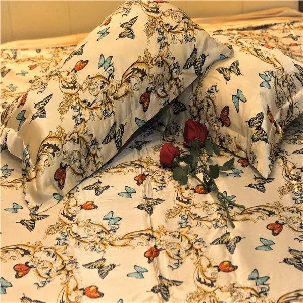 venta caliente mariposa 3d de impresión de conjunto ropa de cama ...