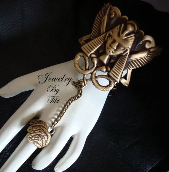 Venta esclava egipcia pulsera y anillo Original por JewelrybyTiKi