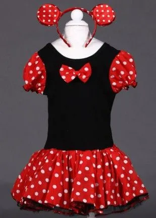 Vestido rojo de Minnie Mouse - Imagui