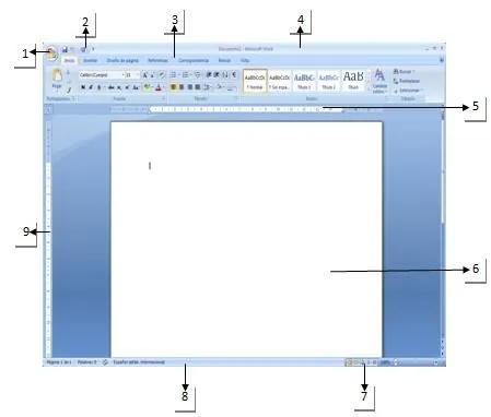 VENTANA PRINCIPAL DE WORD | Bienvenidos al mundo informático VENTANA PRINCIPAL DE WORD | Bienvenidos al mundo informático